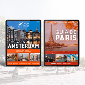 Imagem de capa para o Ebook Combo de Roteiros Completos de PARIS e AMSTERDAM