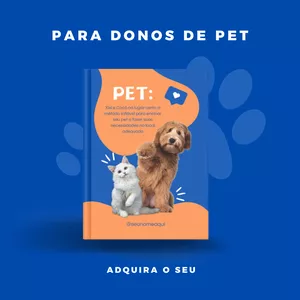 Imagem de capa para o Ebook Pet - Xixi e Cocô no lugar certo