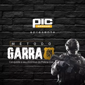 Imagem de capa para o Curso online Método Garra - Conquiste o seu distintivo da Polícia Civil