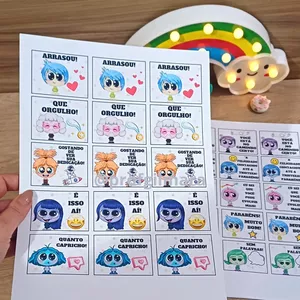 Imagem de capa para o Ebook Figurinhas de incentivos divertidamente