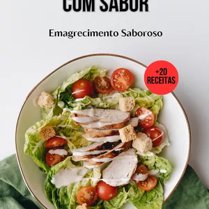 Imagem de capa para o Ebook Emagrecendo com Sabor