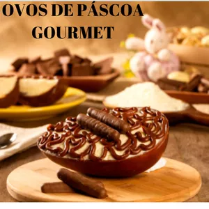 Imagem de capa para o Ebook Ovos de Pascoa Gourmet