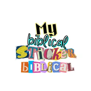 Cover image for Ebook My biblical sticker album
