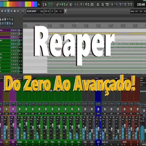 Imagem de capa para o Curso online REAPER DO ZERO AO AVANÇADO