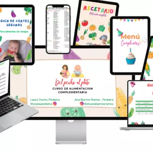 Imagen de portada para Curso online Curso de alimentación complementaria: Del pecho al plato