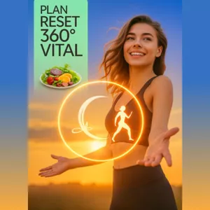 Imagen de portada para Ebook RESET 360 VITAL – Guia práctica para transformar tus hábitos y recuperar tu bienestar físico y emocional