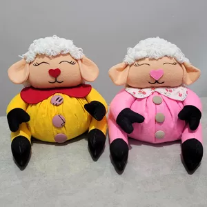 Imagem de capa para o Ebook Molde ovelha de fuxico peso de porta