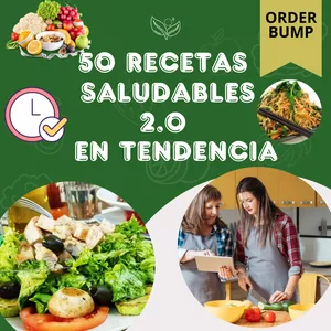 Imagen de portada para Curso online 50 Recetas Saludables 2.0