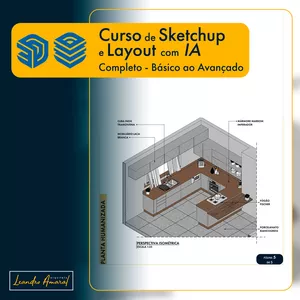 Imagem de Método - Sketchup e Layout Dominado + Presentes criado por LJ EMPREENDIMENTOS DIGITAIS LTDA na hotmart