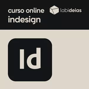 Imagem de capa para o Curso online indesign | curso online labideias