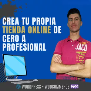 Imagen de portada para Curso online Crea tu Propia Tienda Online para tu Negocio Desde Cero con WordPress