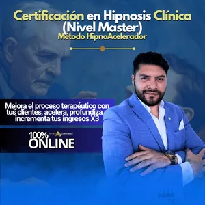 Imagen de portada para Curso online Certificación en Hipnosis Clínica (Nivel Master) - Método HipnoAcelerador