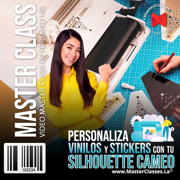 PERSONALIZA VINILOS Y STICKERS CON TU SILHOUETTE CAMEO