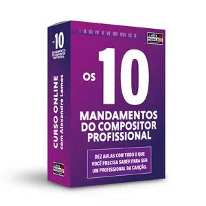 Imagem de capa para o Curso online Os 10 mandamentos do compositor profissional
