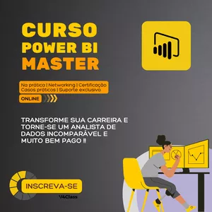 Imagem de capa para o Curso online Power BI Master