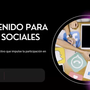 Imagen de portada para Curso online Crea contenido atractivo que impulse la participación en redes sociales