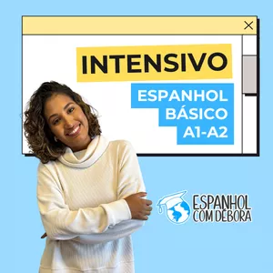 Imagem de capa para o Curso online INTENSIVO DE ESPANHOL NÍVEL BÁSICO (A1 - A2)
