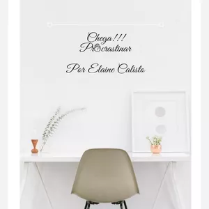 Imagem de capa para o Ebook Chega!!! Pr✋crastinar