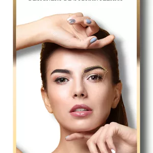 Imagem de capa para o Ebook Visagismo para Designer de Sobrancelhas