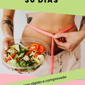 Imagem de capa para o Ebook emagrecer em 30 dias