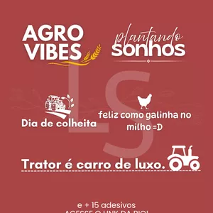 Imagem de capa para o Curso online PACK DE ADESIVOS - AGRO