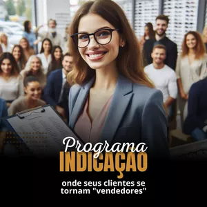 Imagem de capa para o Curso online 07 -Extensão - Programa cliente indicação