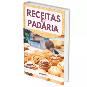 Imagem de capa para o Ebook Receitas de padaria 
