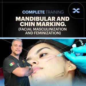 Cover image for Online course Mandibular and chin marking (facial masculinization and feminization)