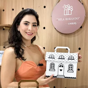 Imagem de capa para o Curso online MILA-BORANDO CAIXAS (Casinha de 2 Andares)