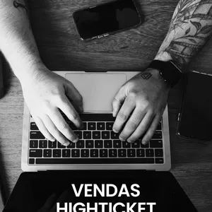 Imagem de capa para o Ebook Vendas High-Ticket: Domine as Técnicas para Alcançar Lucros Excepcionais