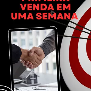 Imagem de capa para o Ebook Faça sua primeira venda em uma semana 