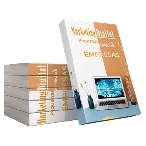 Imagem de capa para o Ebook Marketing Digital para Pequenas e Médias Empresas