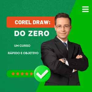 Imagem de capa para o Curso online COREL DRAW NA PRÁTICA