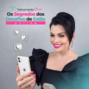 Imagem de capa para o Curso online Treinamento os Segredos dos Desafios de Estilo Online 