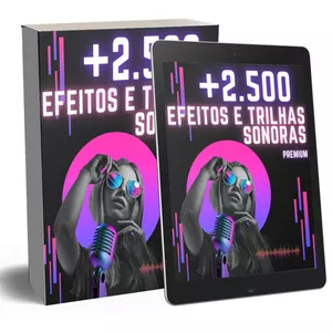 Imagem de capa para o Curso online Pack Efeitos E Trilhas Sonoras Para Edição De Áudio E Video