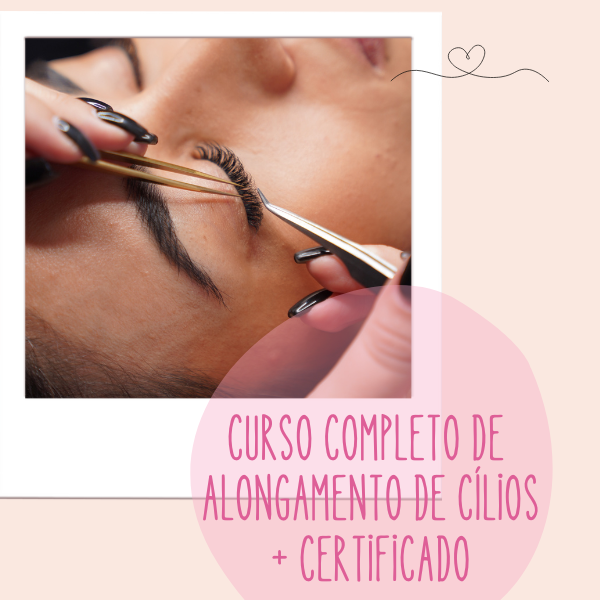 Imagem do curso Curso Completo Extenção de Cilios 2.0