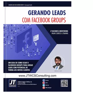 Imagem de capa para o Ebook Gerando Leads Com Facebook Groups