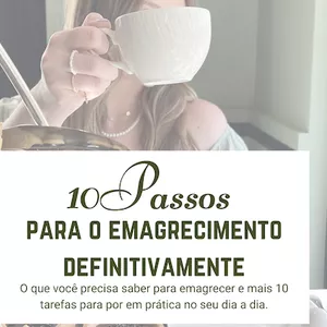 Imagem de capa para o Ebook 10 passos para emagrecer definitivamente
