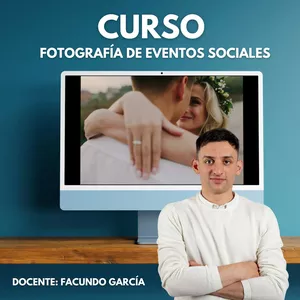 Imagen de portada para Curso online Construye un negocio de fotografía de eventos sociales ©