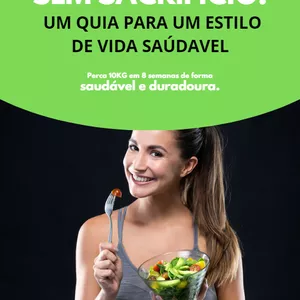 Imagem de capa para o Ebook Perdendo peso sem sacrifícios: um guia para um estilo de vida saudável