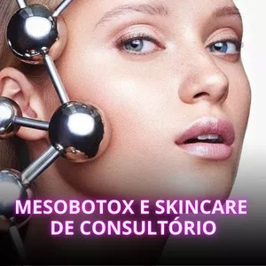 Imagem de capa para o Curso online Mesobotox e Skincare de Consultório