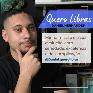 Imagem de capa para o Curso online Quero Libras