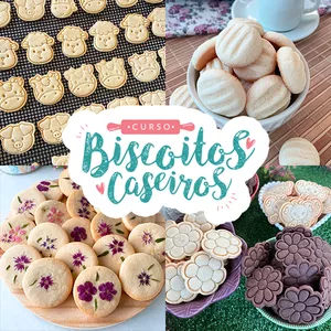 Imagem de capa para o Curso online Curso Biscoitos Caseiros