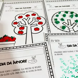 Imagem de capa para o Ebook Atividades Dia da Árvore