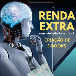 Imagem de capa para o Ebook Curso para criação de e-book com IA