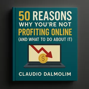 Cover image for Ebook 50 Reasons Why You're Not Profiting Online (And What To Do About It)
