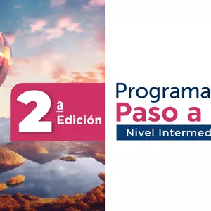 Imagen de portada para Curso online Programa PASO A PASO, NIVEL INTERMEDIO 2da Edición