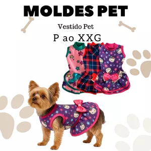 Imagem de capa para o Ebook MOLDE EM PDF VESTIDO PET