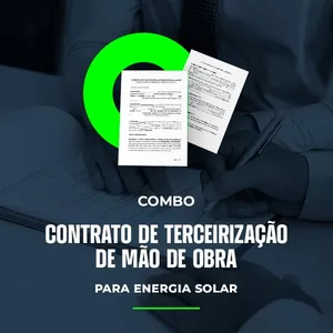 Imagem de capa para o Curso online Combo - Contrato de Terceirização de Mão de Obra para Energia Solar