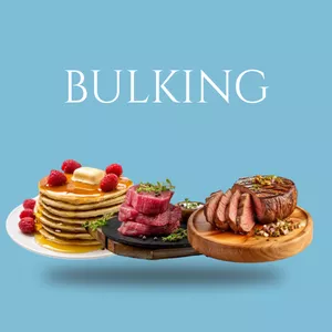Imagem de capa para o Ebook Receitas Saudáveis bulking
